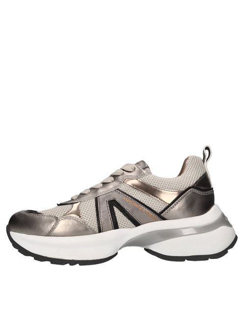 Sneakers in pelle, ecopelle e tessuto ALEXANDER SMITH | VICTORIA WOMAN VIW 1176DARK ARGENTO-NERO